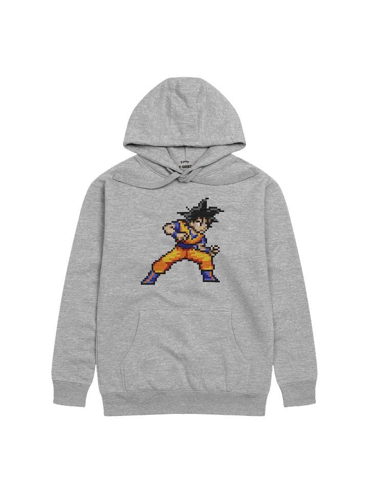 Pixel King 👑 8-Bit Goku #3 Hoodie product image (6)