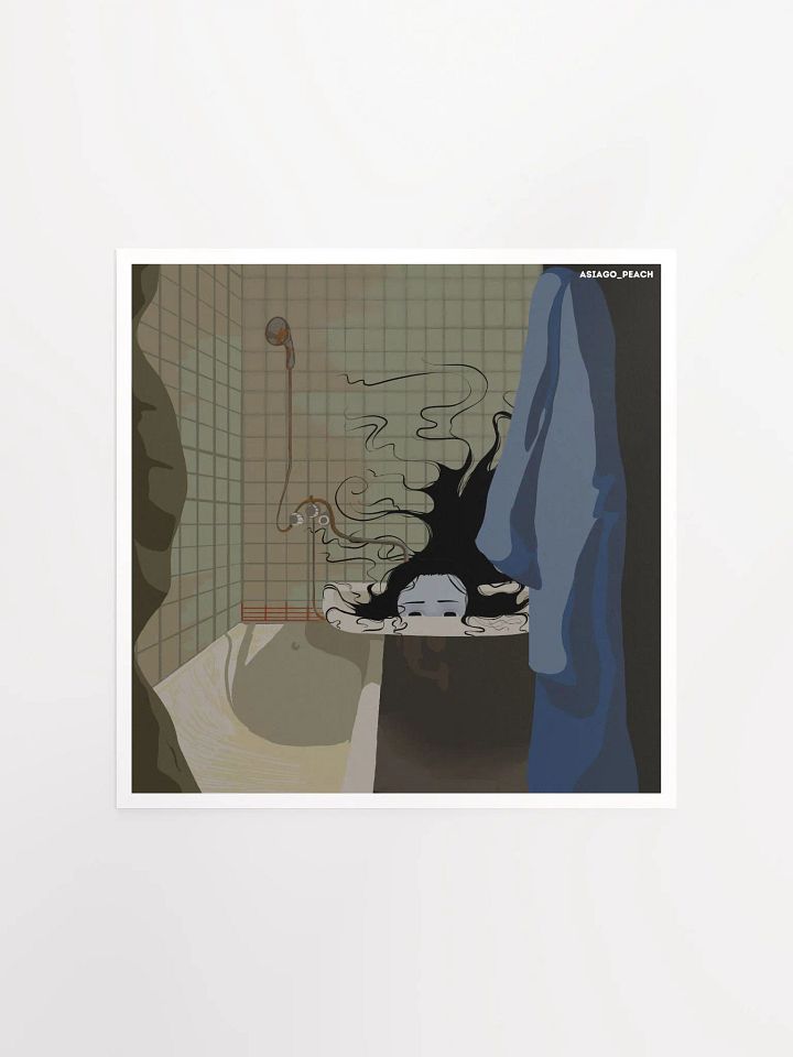 Bathroom Sink Horror Print product image (3)