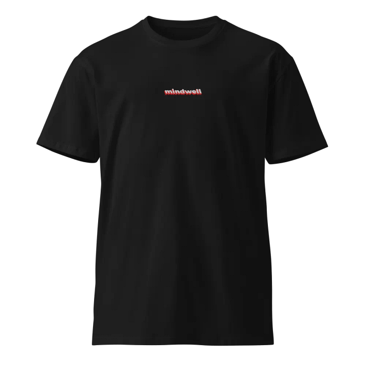 Playera Premium mindwell (Bordado, Unisex) product image (1)