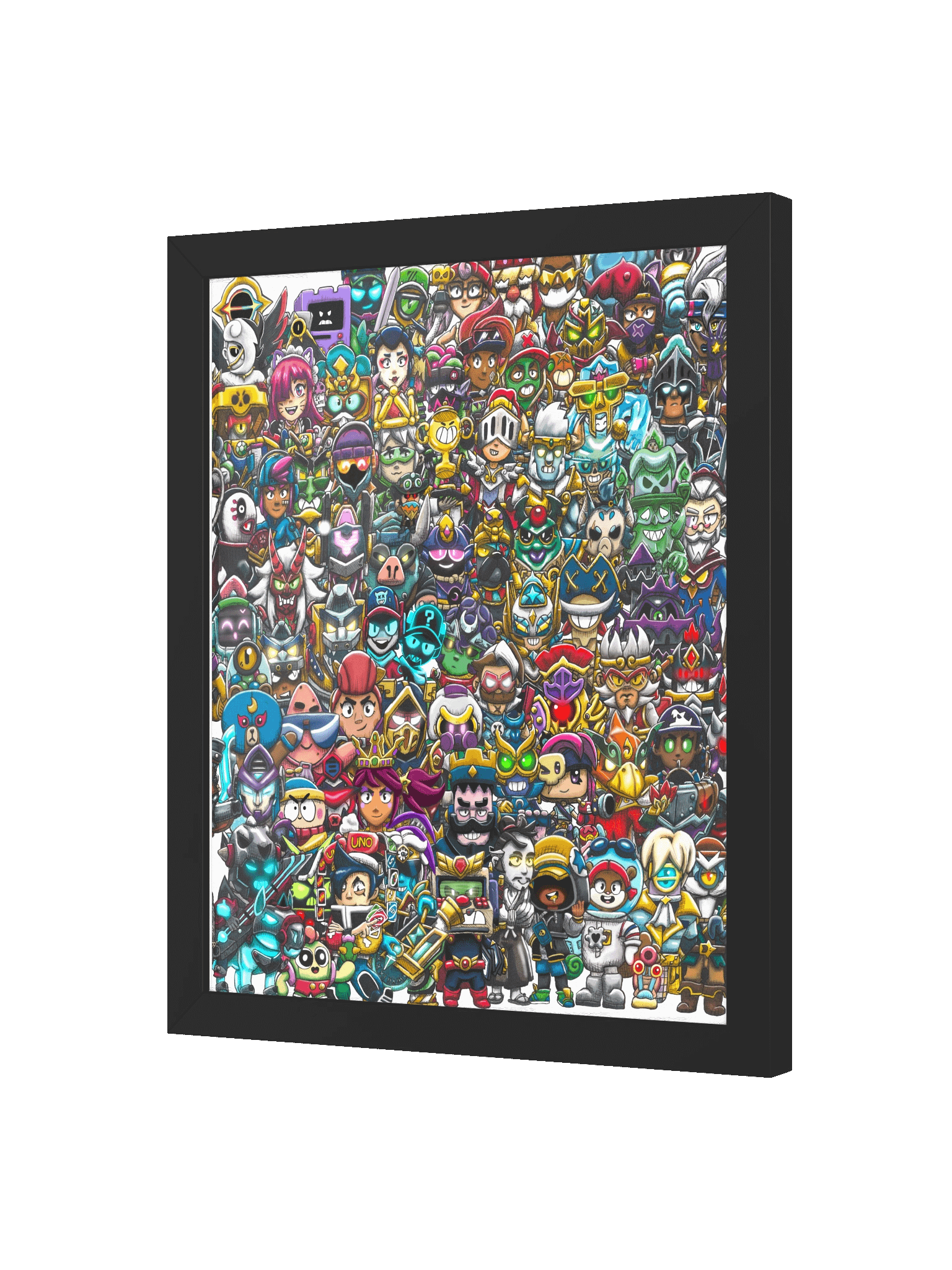 Brawl Stars Skin Poster Framed product image (5)