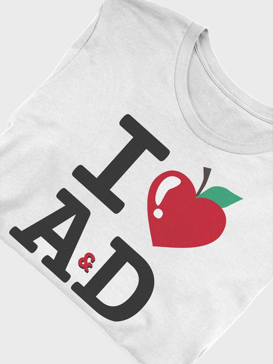 I Heart AD - T-Shirt - (Black Letters) product image (40)