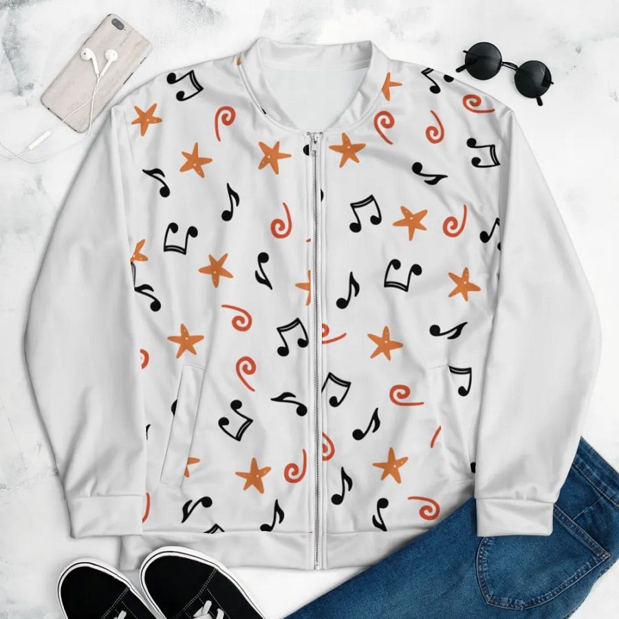Starry Cactus Dreams Bomber Jacket product image (6)