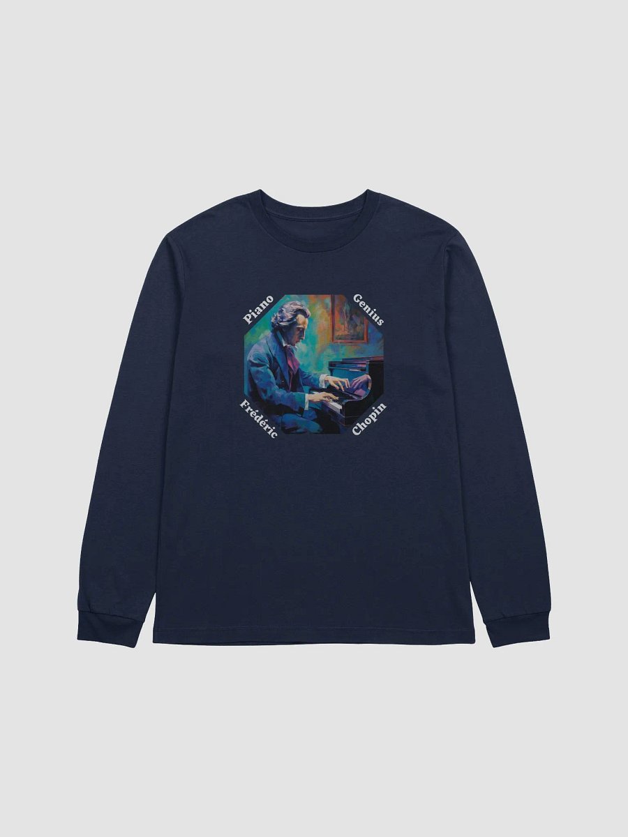 Frédéric Chopin [Playing Piano] - Piano Genius | Longsleeve product image (1)