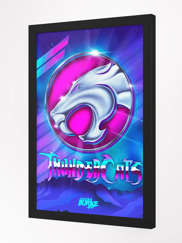 Neon Thundercats HO! Framed Art product image (1)