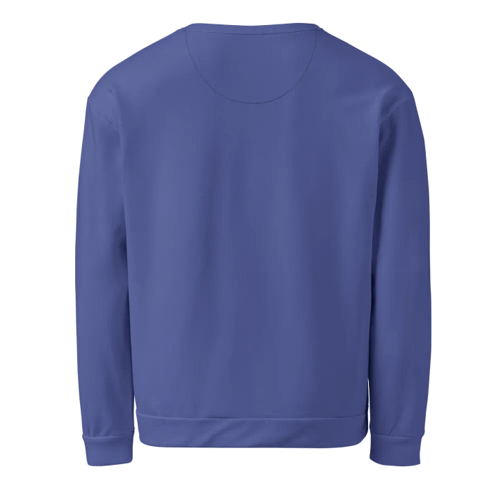Plain Dark Purple True Summer Unisex Recycled Polyester Heavyweight Premium Sweatshirt by Treasure Pie product image (2)