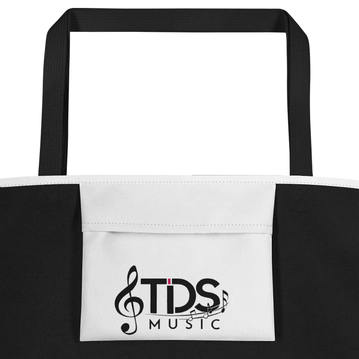 TDS Music Vibrant Expressions White Large Tote Bag product image (2)