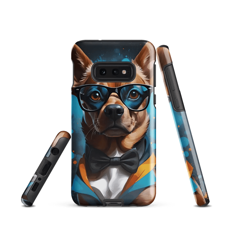 Cool Pup In Style Samsung Galaxy Case product image (2)