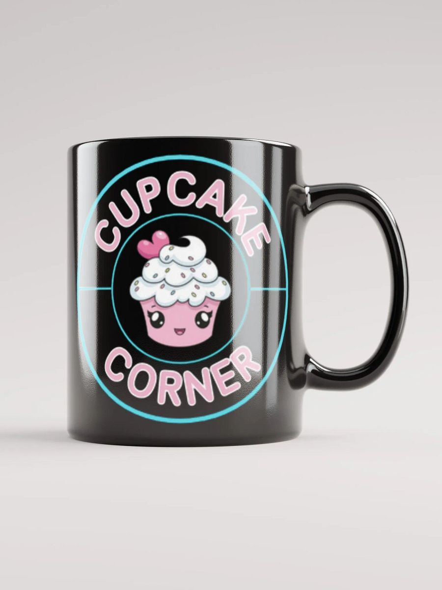 CupCake Corner Glossy Mug (Black) product image (1)