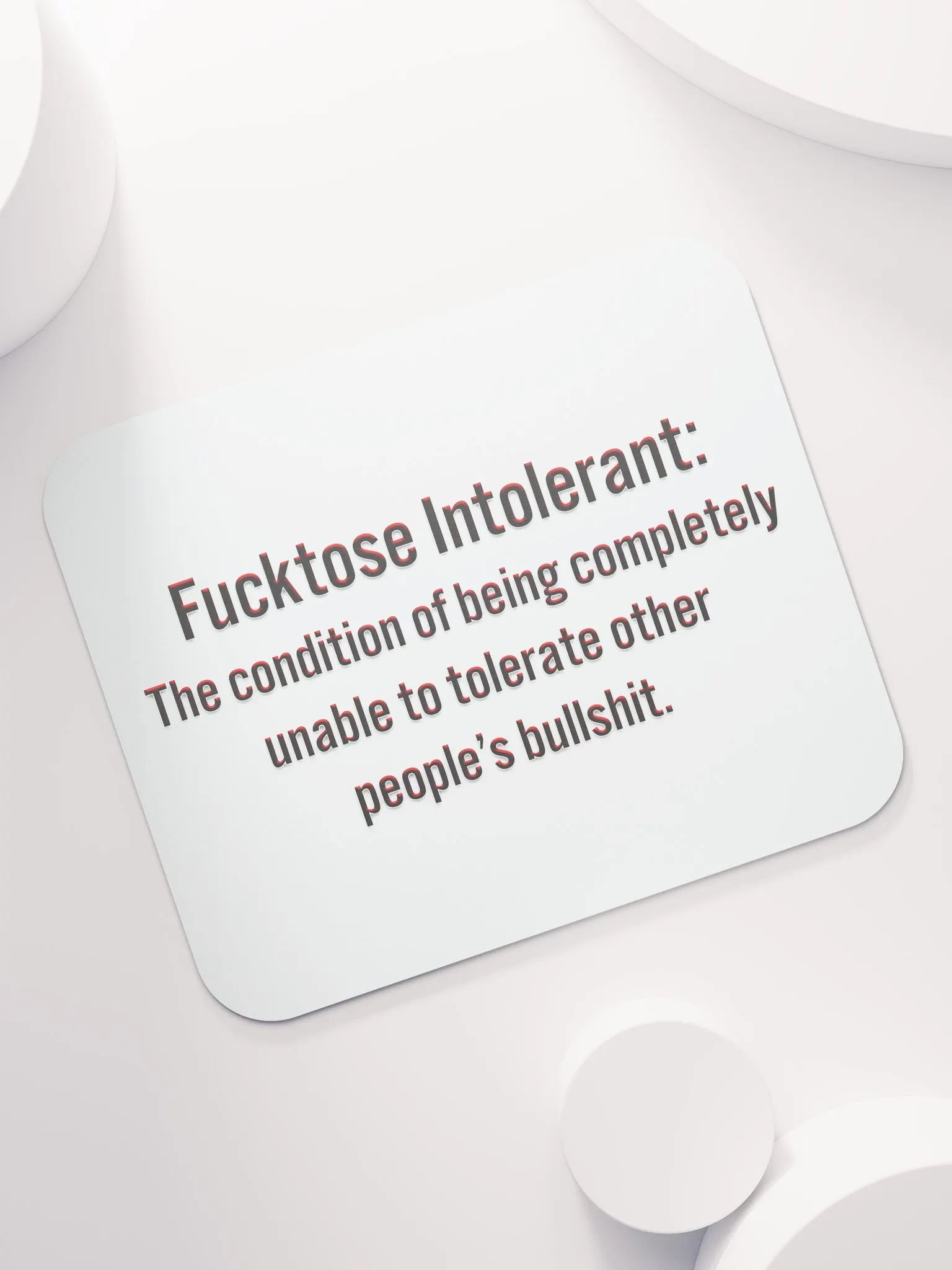 Intolerant - Mouse Pad product image (7)