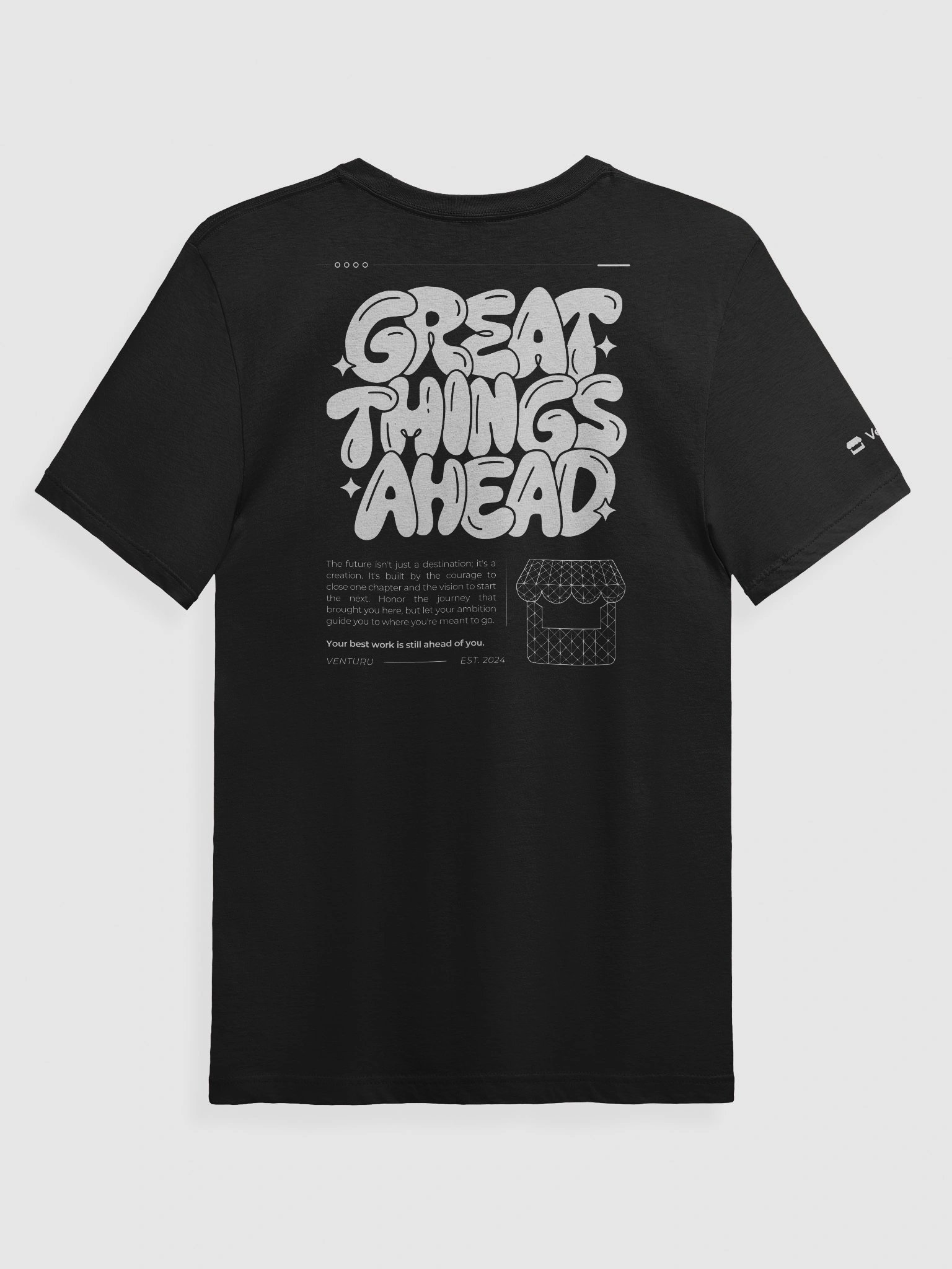 Great Things Ahead Dark Tee product image (2)