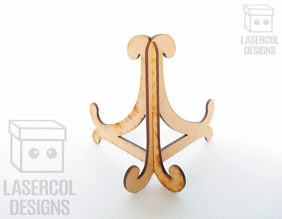 Easel Plate Stand Set 1 - Laser Cut Files product image (8)