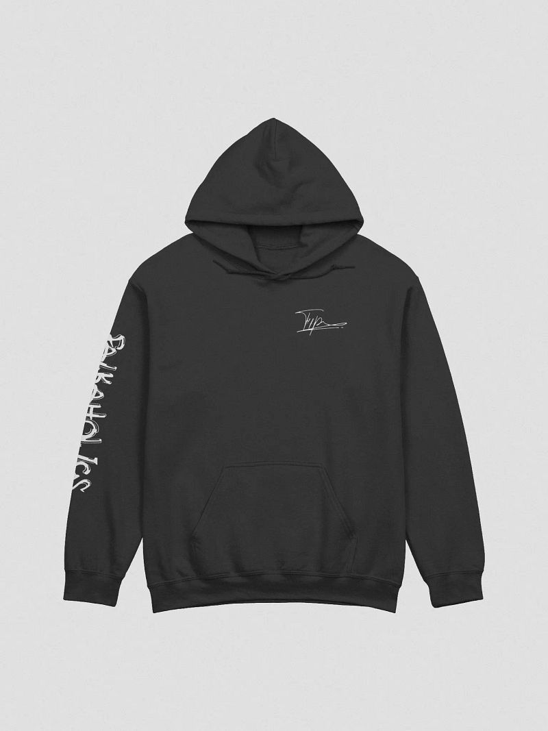T4P Hoodie, Black/White (Gildan Classic)