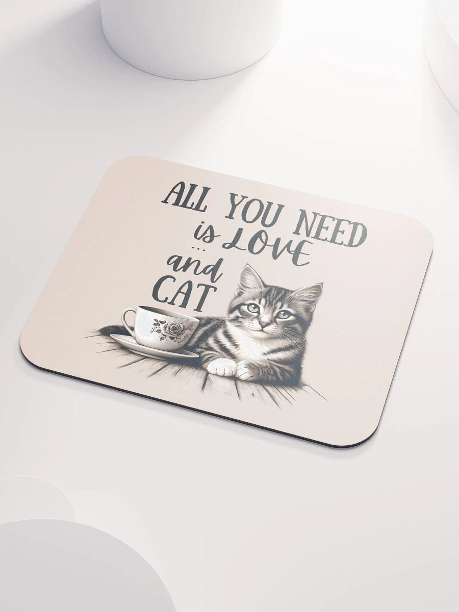 Love & Cat Mouse Pad product image (4)