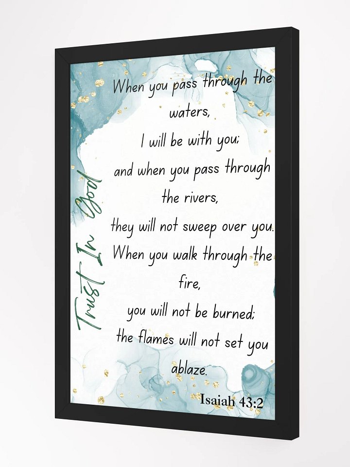Trust In God Isaiah 43:2 product image (2)