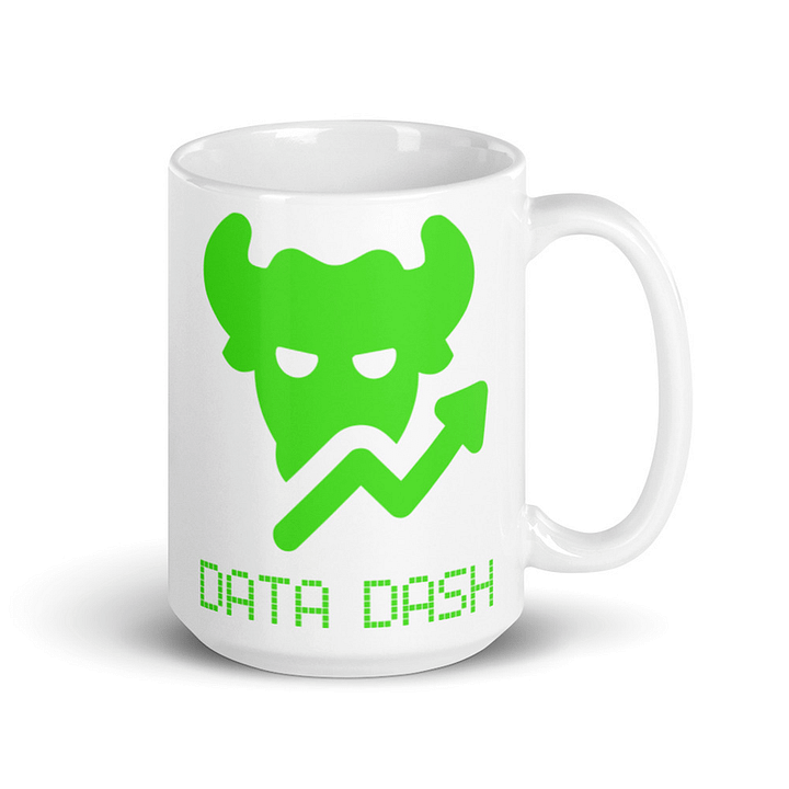 White glossy mug product image (2)