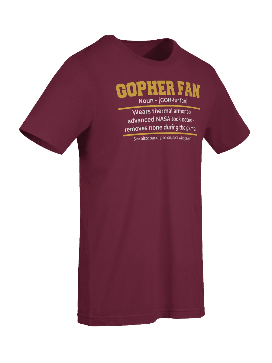Armor - The 2025 Gopher Fan - Unisex T-Shirt product image (8)