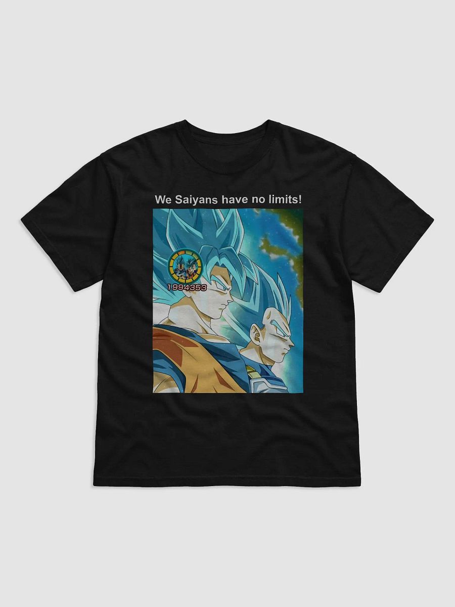 We Saiyans Have No Limits T-Shirt product image (5)