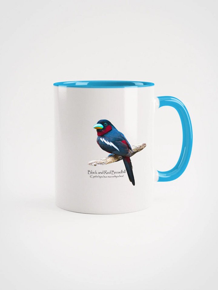 Black and Red Broadbill mug product image (6)