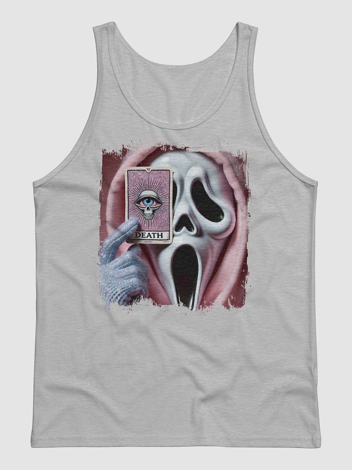 Ghostface Death Tarot Card Unisex Tank-Top product image (2)