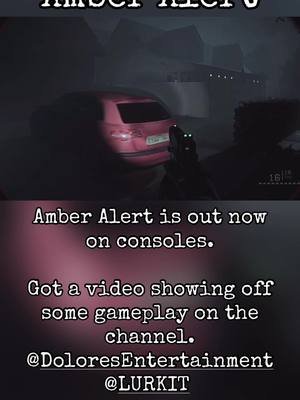 With a few QOL and overhauls of some things this could be a really decent bodycam horror game. #amberalert #amberalertgame #doloriesentertainment #lurkit #horrorgame #newhorrorgame #bodycam #bodycamhorror 