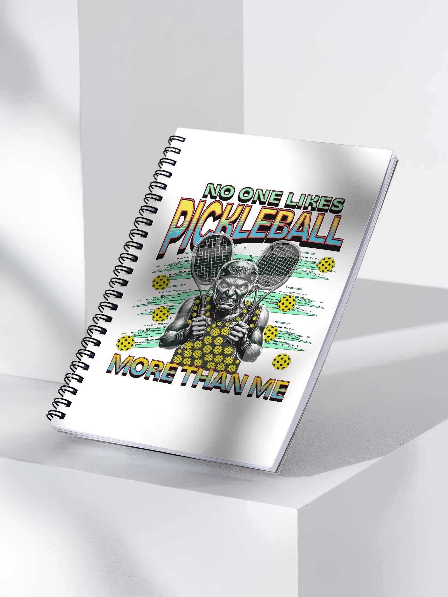 No One Likes Pickleball More Than Me Notebook product image (3)
