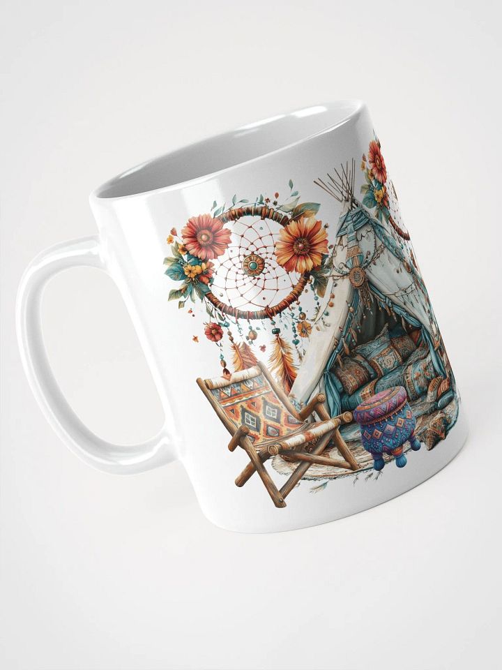 Bohemian Hippie Camping Mug product image (2)