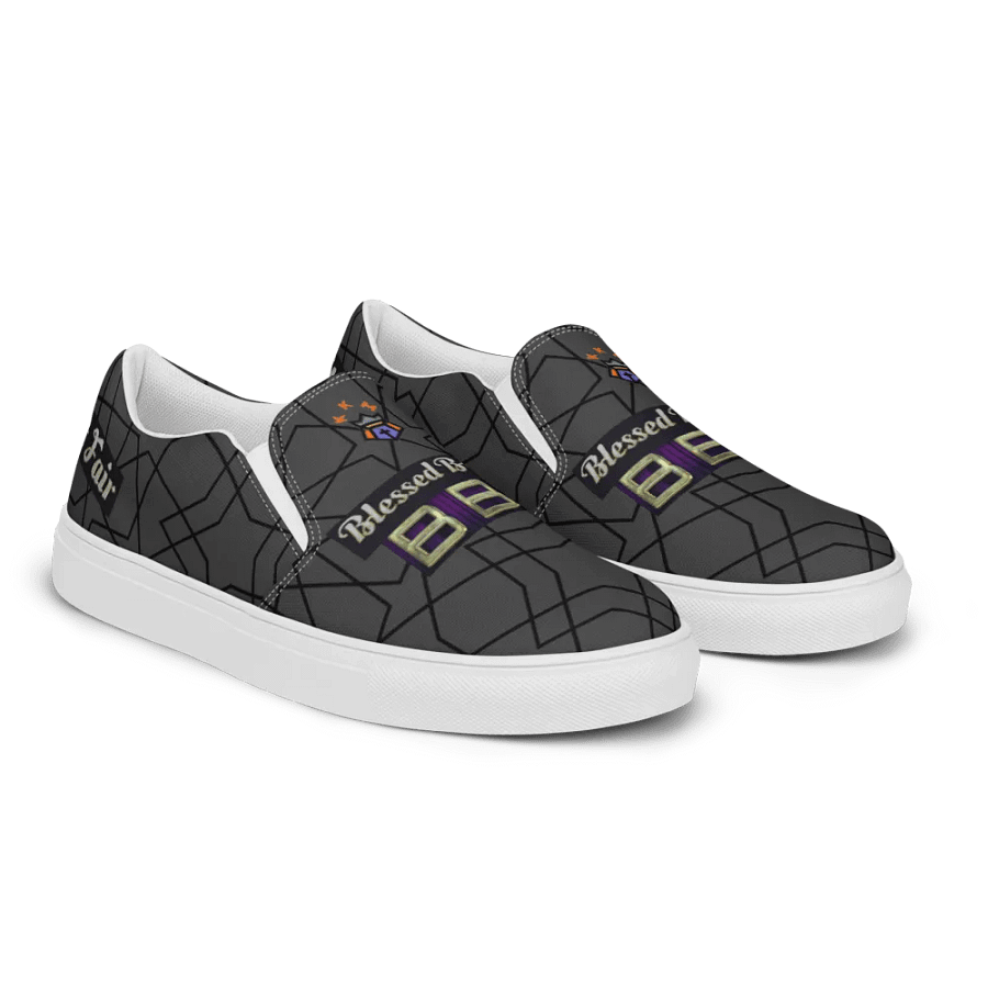 BBG Dark Grey & Black Men's Slip Ons product image (10)