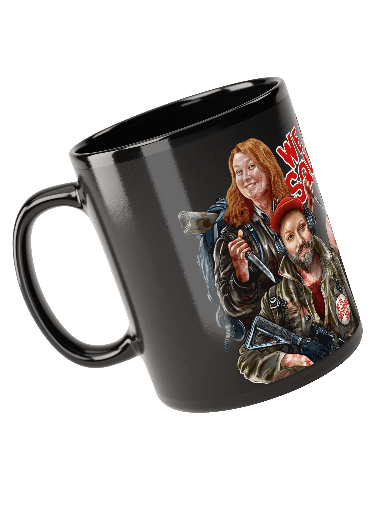 Kirk Manley Comic Book Art |Black Glossy Mug product image (5)