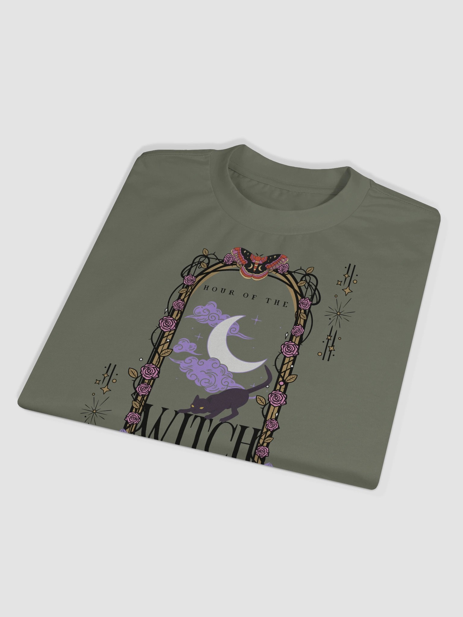 Hour of the Witch black text edition long sleeve shirt product image (13)