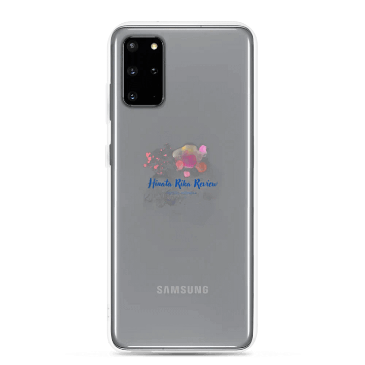 Transparent case for samsung with logo product image (1)