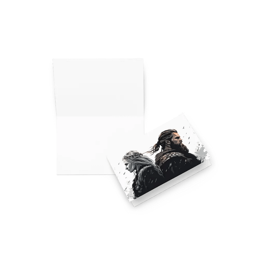 Greeting Card - Viking Couple product image (12)