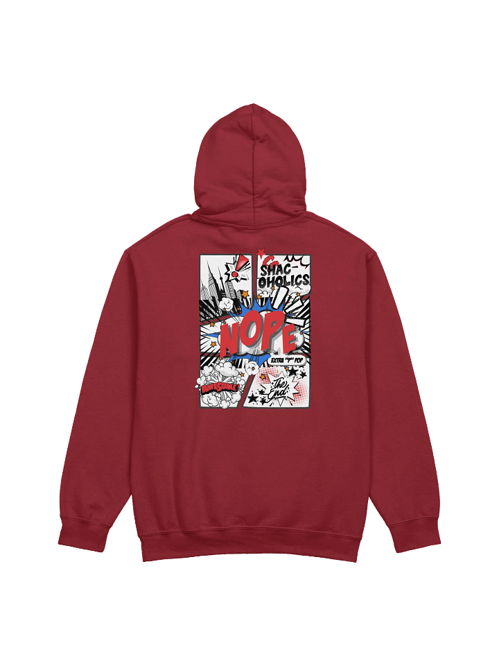 Explosive Red NoPe Shac-oholics Hoodie product image (19)