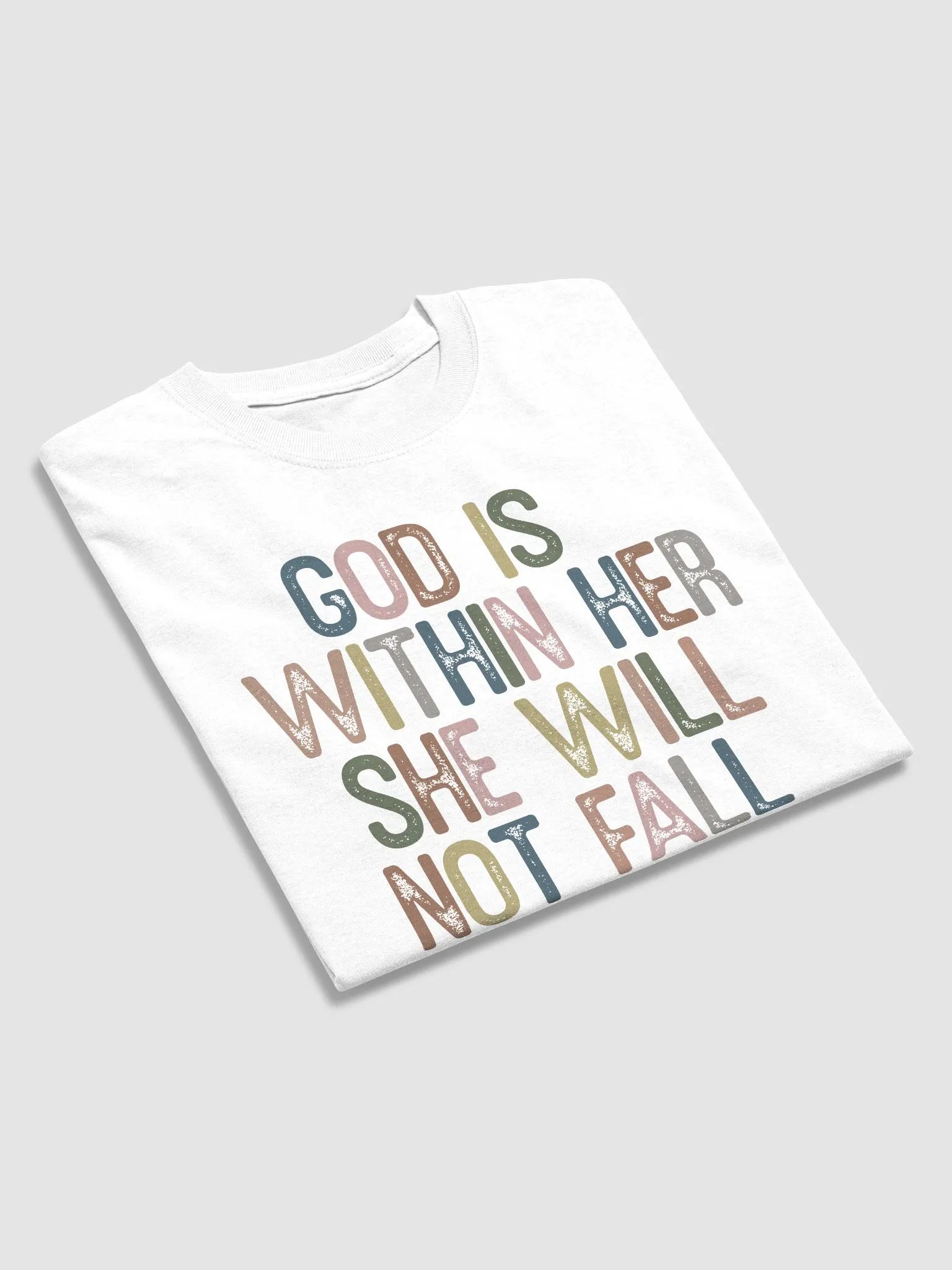 GOD IS WITH IN HER T-SHIRT product image (3)
