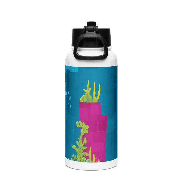 Charming Shark Stainless Steel Water Bottle product image (2)