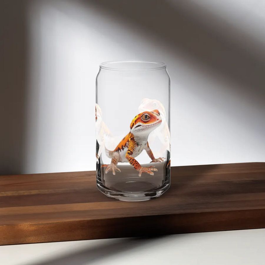 Lizard Pattern Can-Shaped Glass Set product image (35)