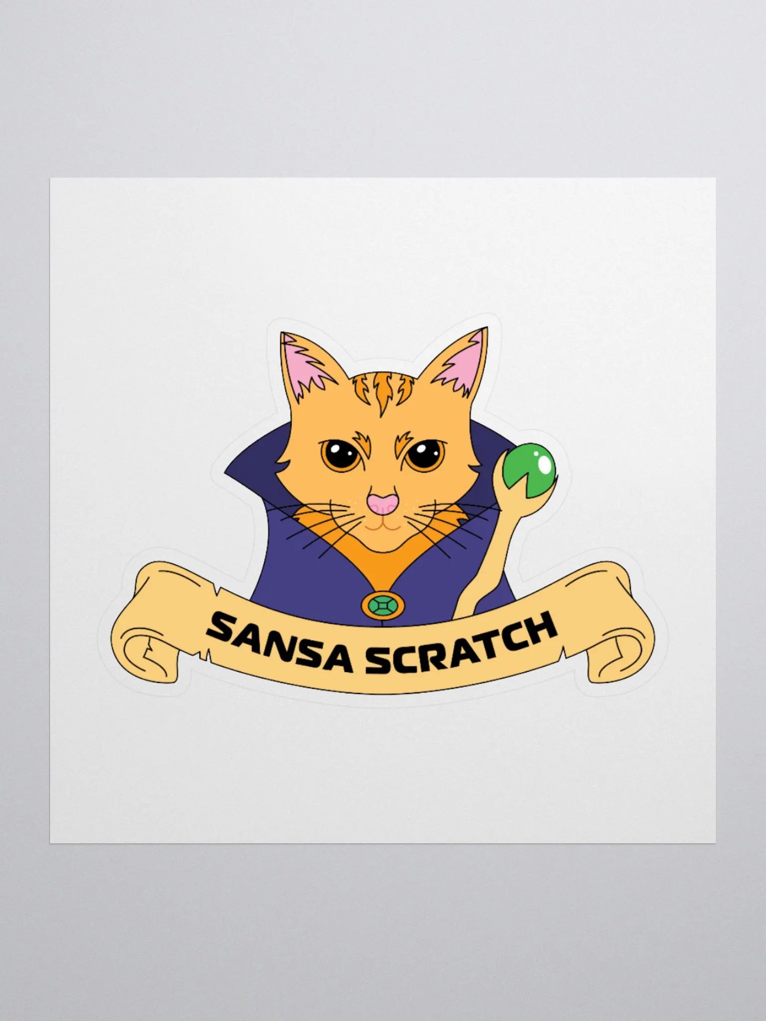 Sansa Scratch Sticker product image (1)