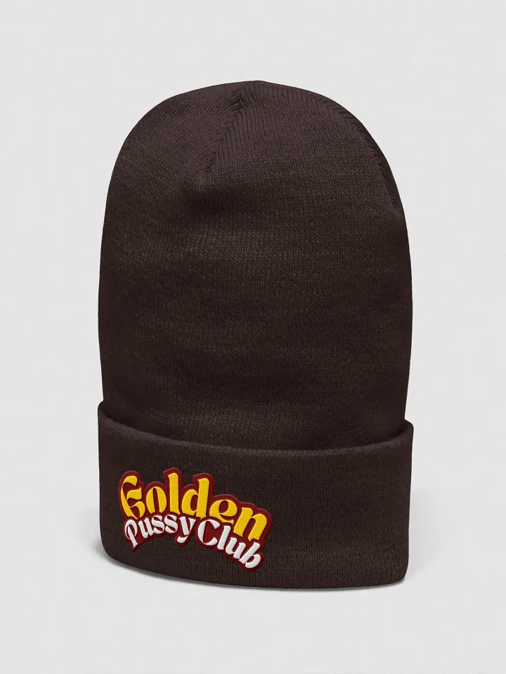 GOLDEN PUSSY CLUB cuffed beanie product image (2)