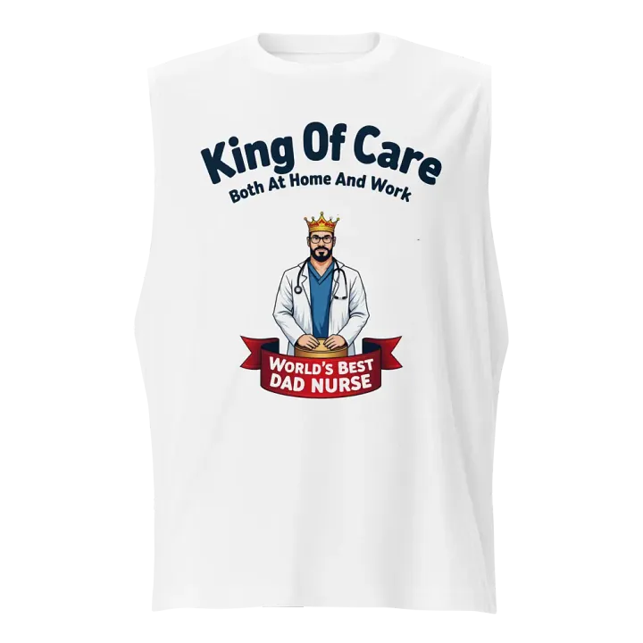 World's Best Dad Nurse Muscle Tank product image (1)
