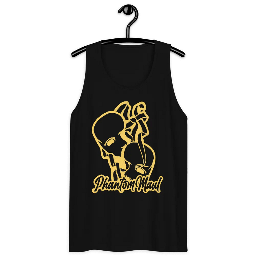 Yellow Big Logo Men's Tank Top product image (23)