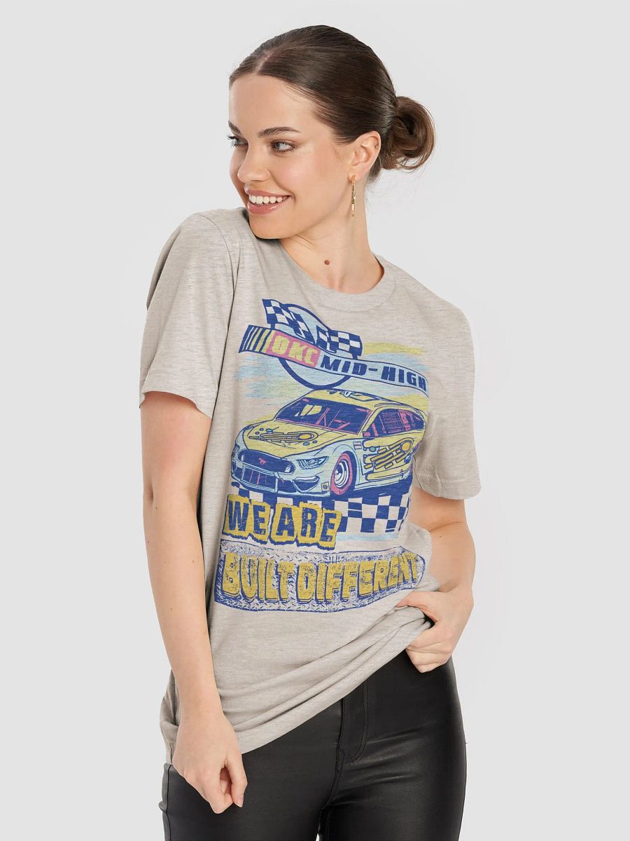 OKC MID-HIGH Racing Car T-Shirt product image (12)