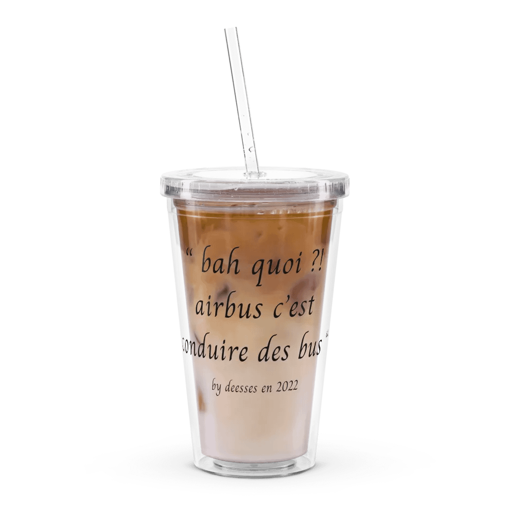 Crystal Clear Double Wall Tumbler ( bus) product image (8)