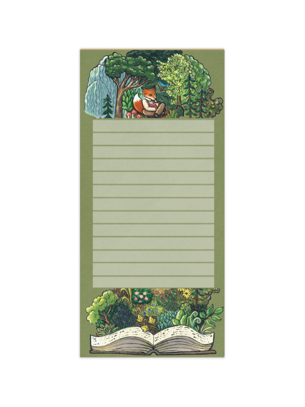 Fantasy Forest Fox Cake - Note Pad product image (2)