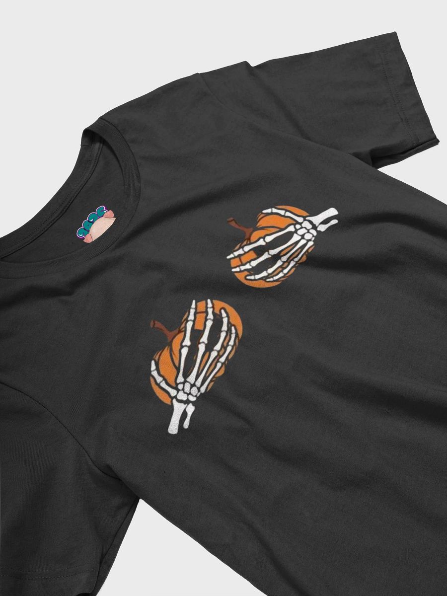 Skeletal Pumpkin Grip T-Shirt product image (3)