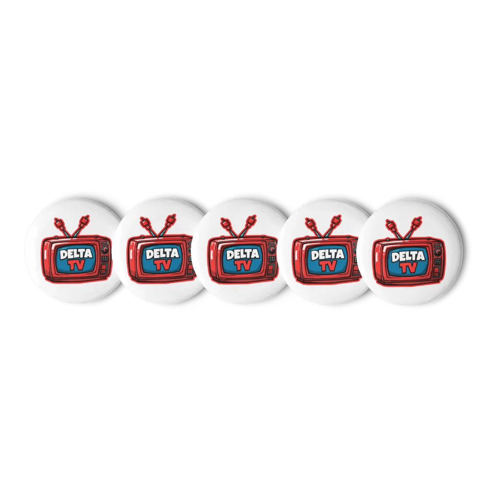 DeltaTV Logo Pin Button Set product image (1)