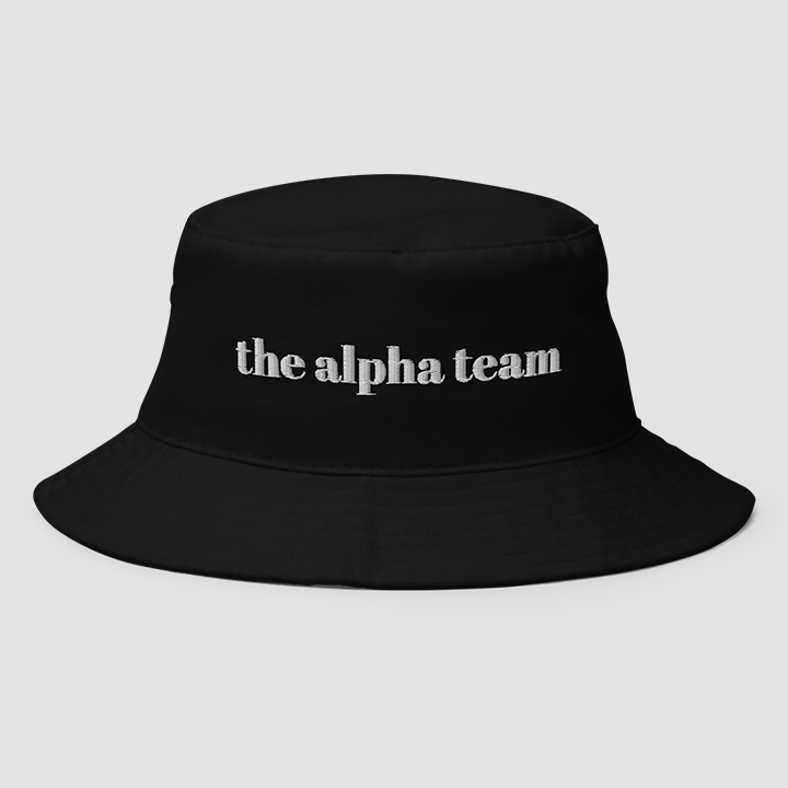 [SteeleWolfee] Bucket Hat Black and White product image (2)