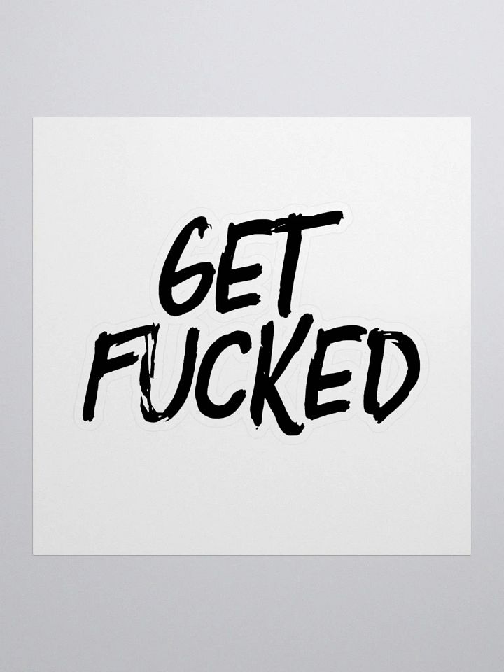 Get F'd Sticker product image (1)