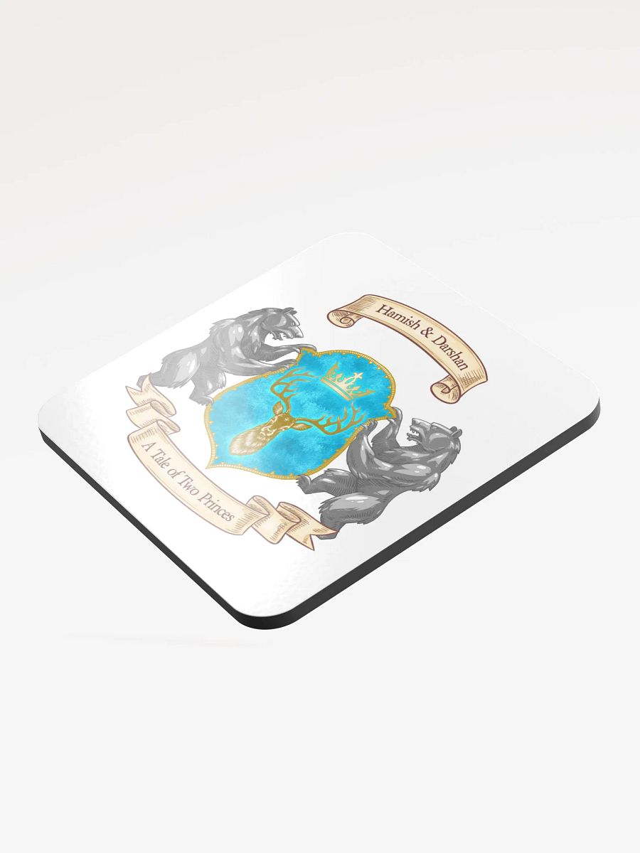 A Tale of Two Princes Crest Coaster product image (3)