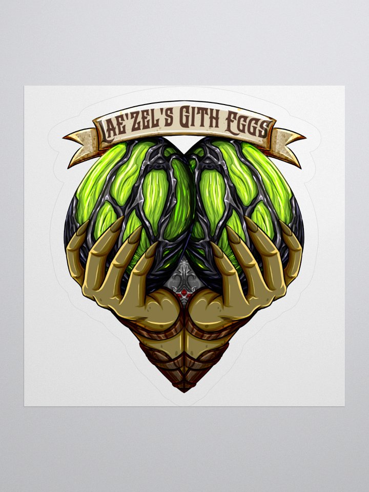 Lae'zel Gith Eggs Stickers product image (3)
