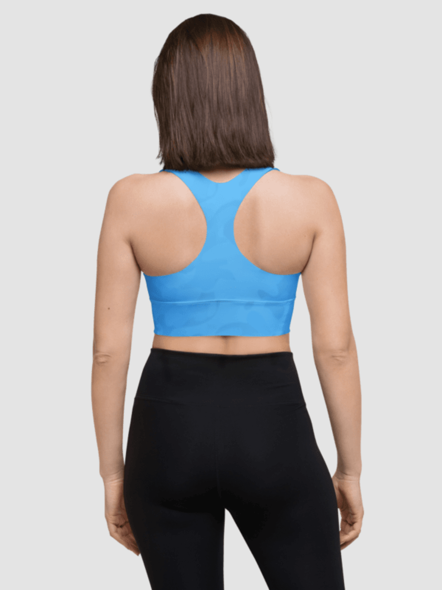 Longline Sports Bra - Skybound Camo product image (4)