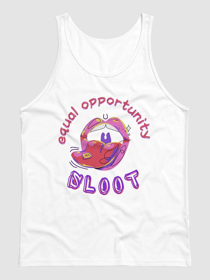 Equal Opportunity SLOOT Tongue Tank Top product image (57)